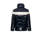 Invicta Jessica Faux Down High Collar Women Puffer Jacket Navy