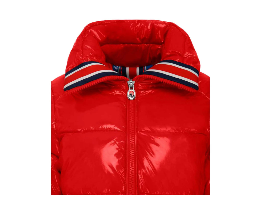 Invicta Leah Contemporary Stylish Coat Women Puffer Jacket Red