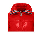 Invicta Leah Contemporary Stylish Coat Women Puffer Jacket Red
