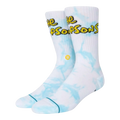 Stance Simpsons Intro Crew Men Crew Socks White