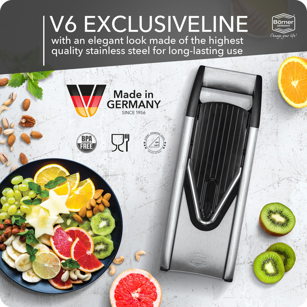 WONDERWALL ‘La Sélection Joyce’ Börner V6 ExclusiveLine Professional Mandoline Set