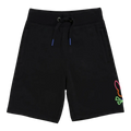 Psycho Bunny Leo Bunny Kids Shorts Black