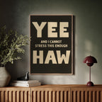WONDERWALL ‘L’Atelier Fun Collection’ Yee Haw and I Cannot Stress This Enough