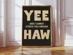 WONDERWALL ‘L’Atelier Fun Collection’ Yee Haw and I Cannot Stress This Enough