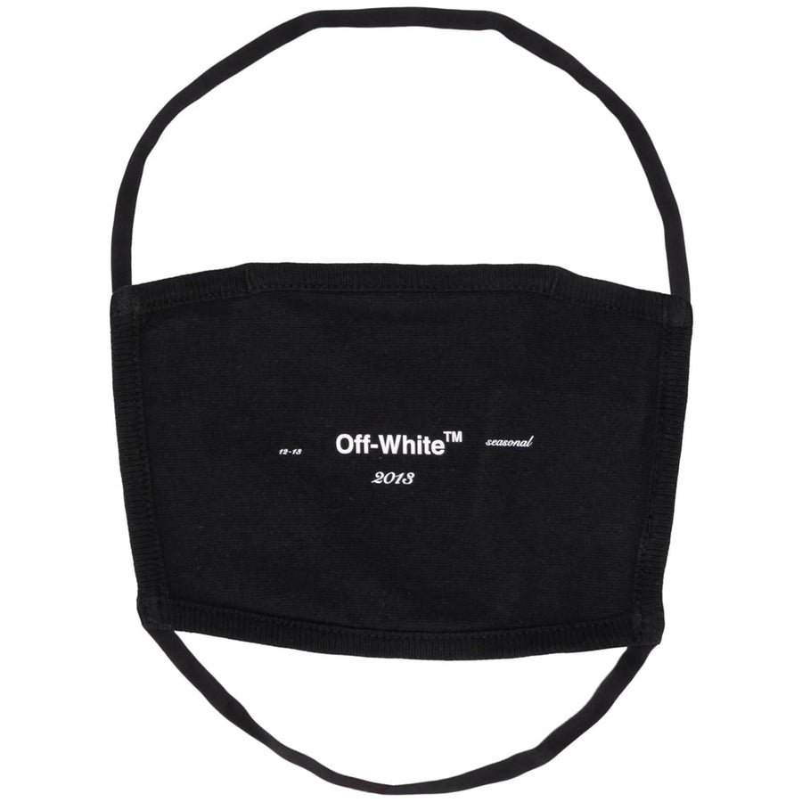 Off - White Black Face Masks Men