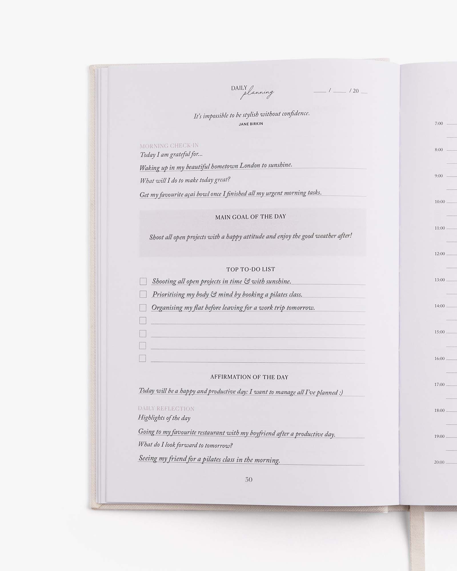 LIFE&Style Planner - Off - White
