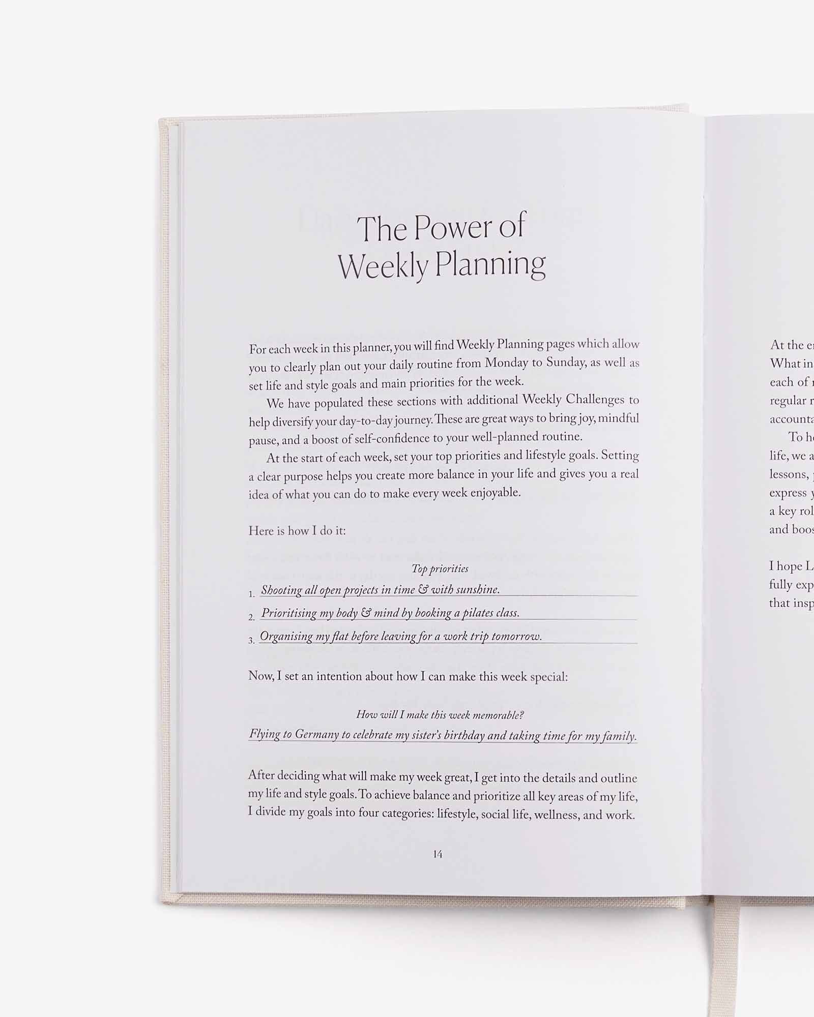 LIFE&Style Planner - Off - White