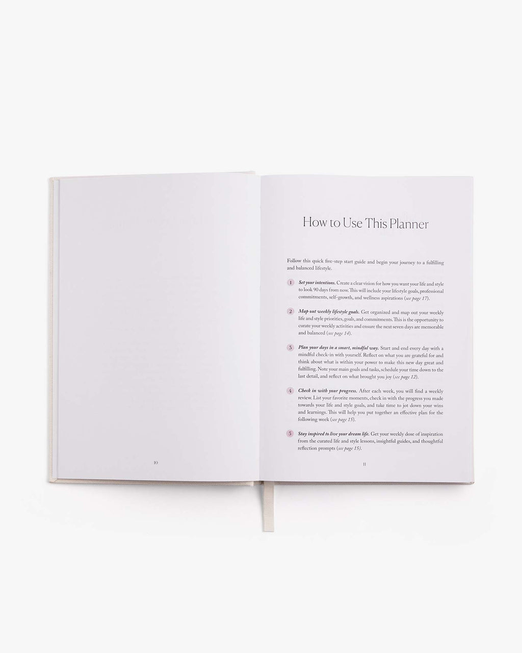 LIFE&Style Planner - Off - White