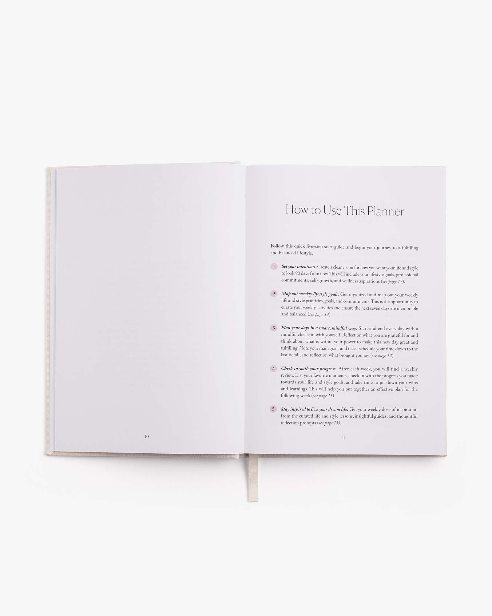 LIFE&Style Planner - Off - White