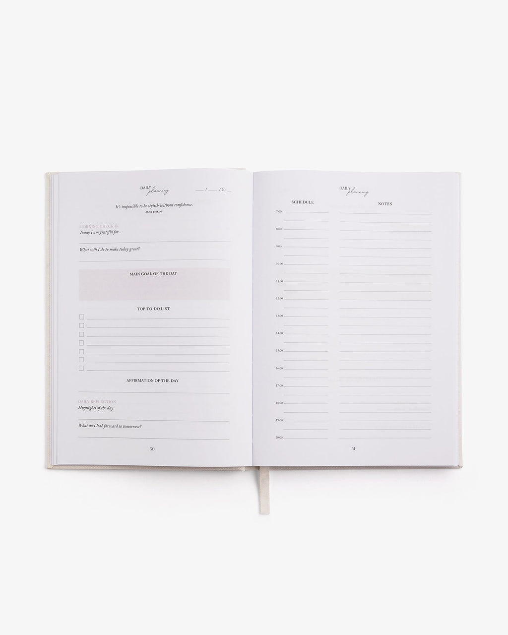 LIFE&Style Planner - Off - White