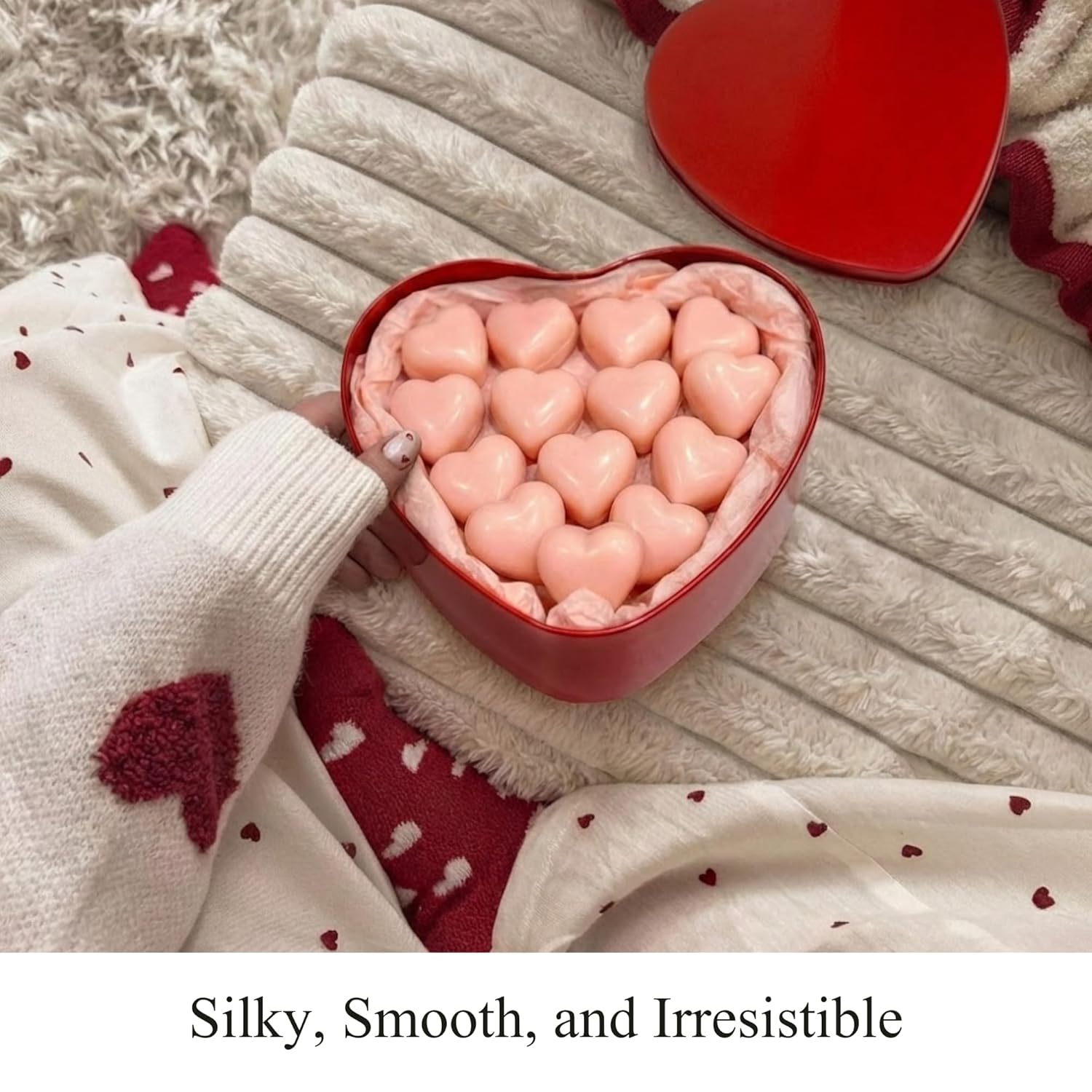 Andy Anand Ruby Chocolate Heart Truffles white chocolate, 18 pc – Natural Berry - Pink Color, Fruity Flavor, Gluten - Free, Valentine's & Anniversary Gift