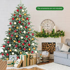 WONDERWALL ‘Noël DuBois’ 7 ft Unlit Artificial Christmas Tree with 1,260 Mixed Tips
