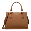 Michael Kors Marilyn Women Medium Saffiano Leather Handbag Brown