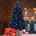WONDERWALL 'Une Collection' 6-Foot Pre-Lit Black Christmas Tree with 350 LED Lights - Black