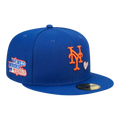 New Era New York Mets Team Heart 59FIFTY Men Fitted Hat Royal Blue