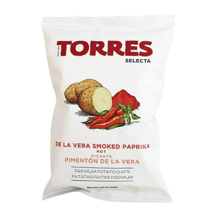 'Smoked Hot Paprika' Premium Potato Chips (50G)