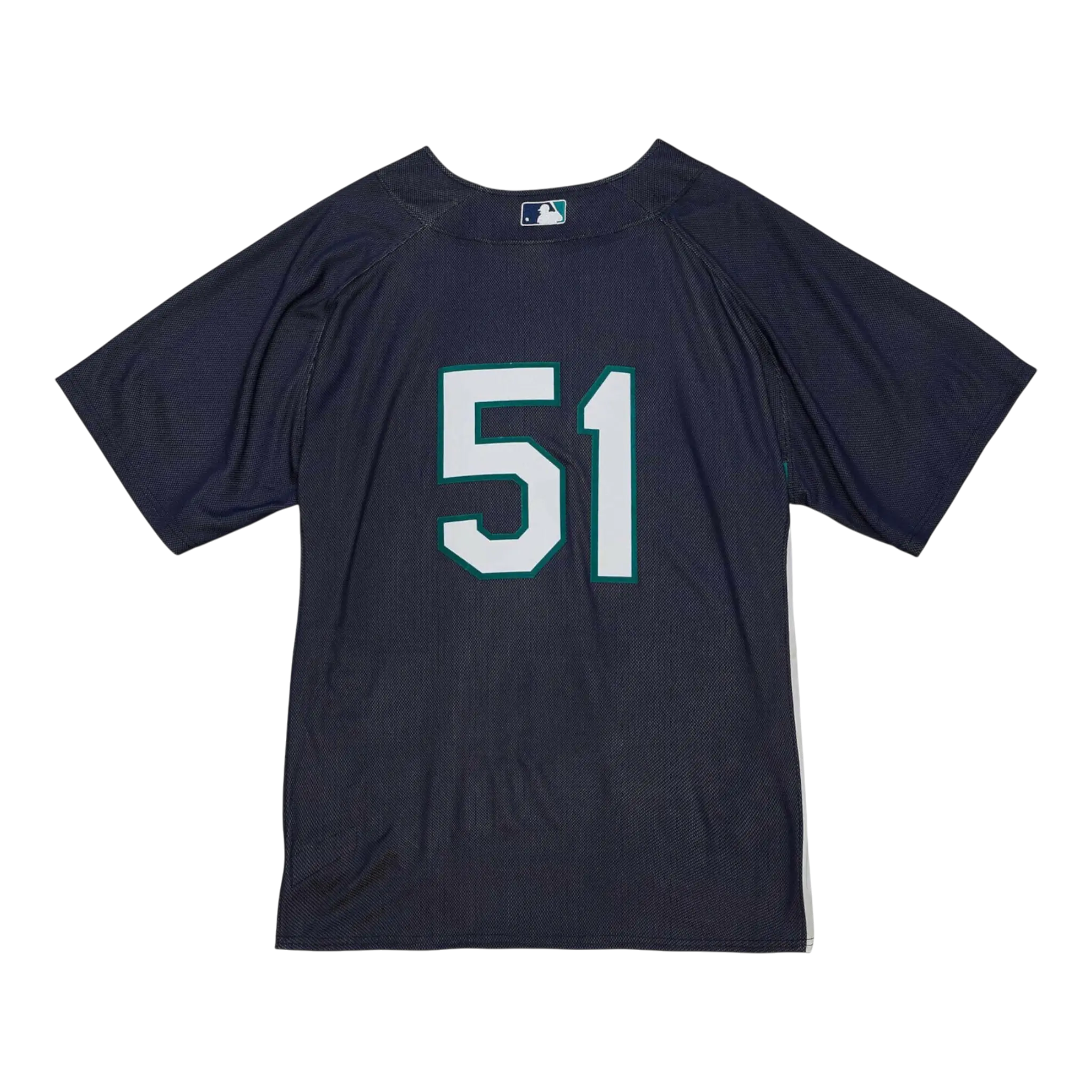 Mitchell & Ness Authentic Ken Griffey Jr Seattle Mariners 2010 Men Baseball Jersey Mariners Blue