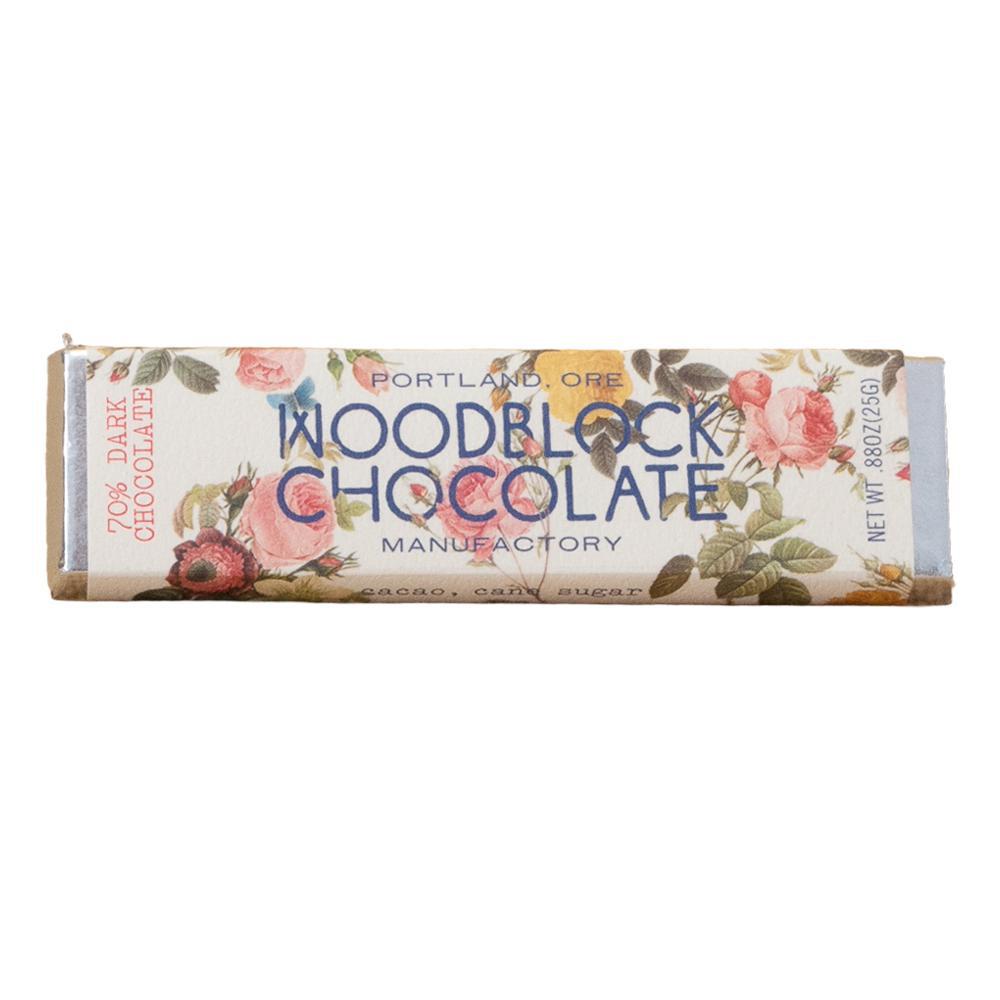 Woodblock Chocolate -  'House Blend' Dark Chocolate (70% | 25G)
