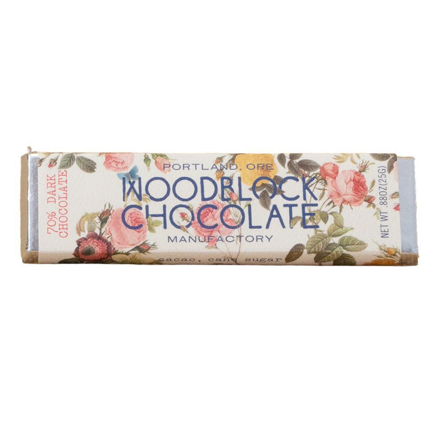 Woodblock Chocolate -  'House Blend' Dark Chocolate (70% | 25G)