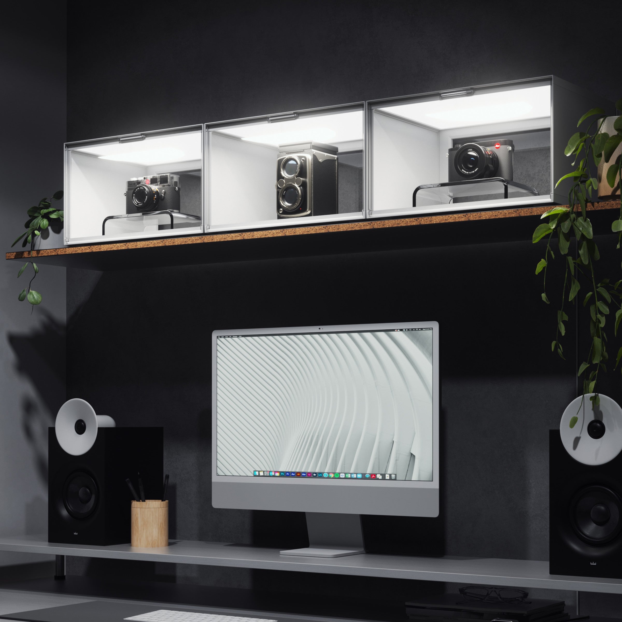 EXPO Smart LED Display Case Smarter Kit (12 Pack)