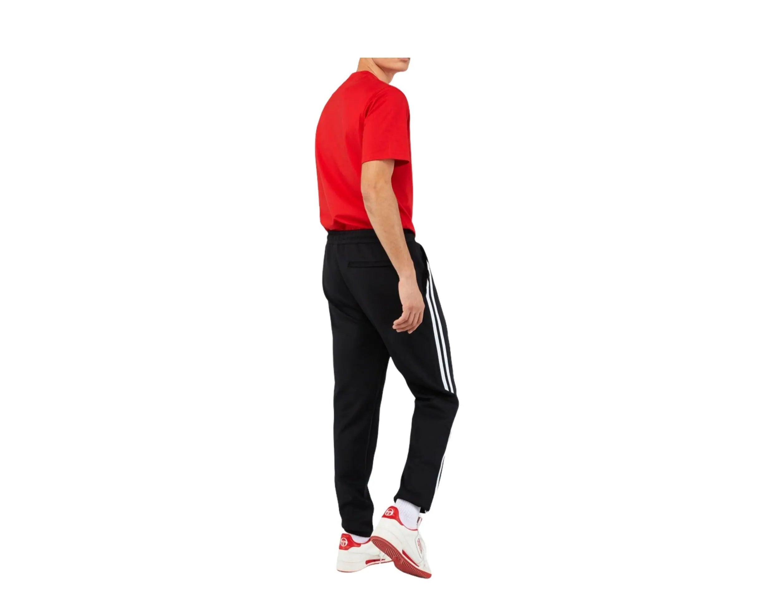 Sergio Tacchini Prato Men Track Pants Black/White