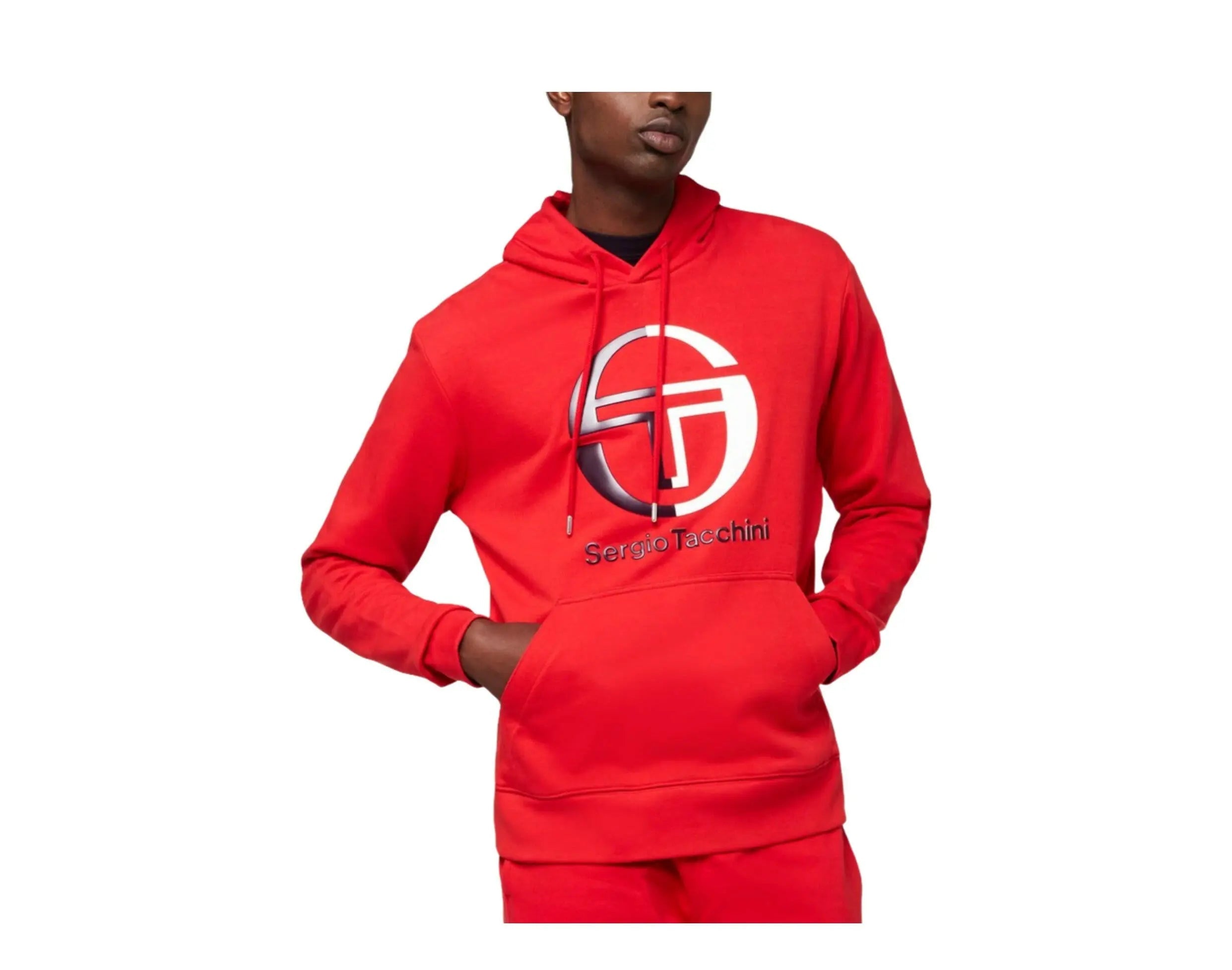 Sergio Tacchini Essential Hoodie High Risk Red