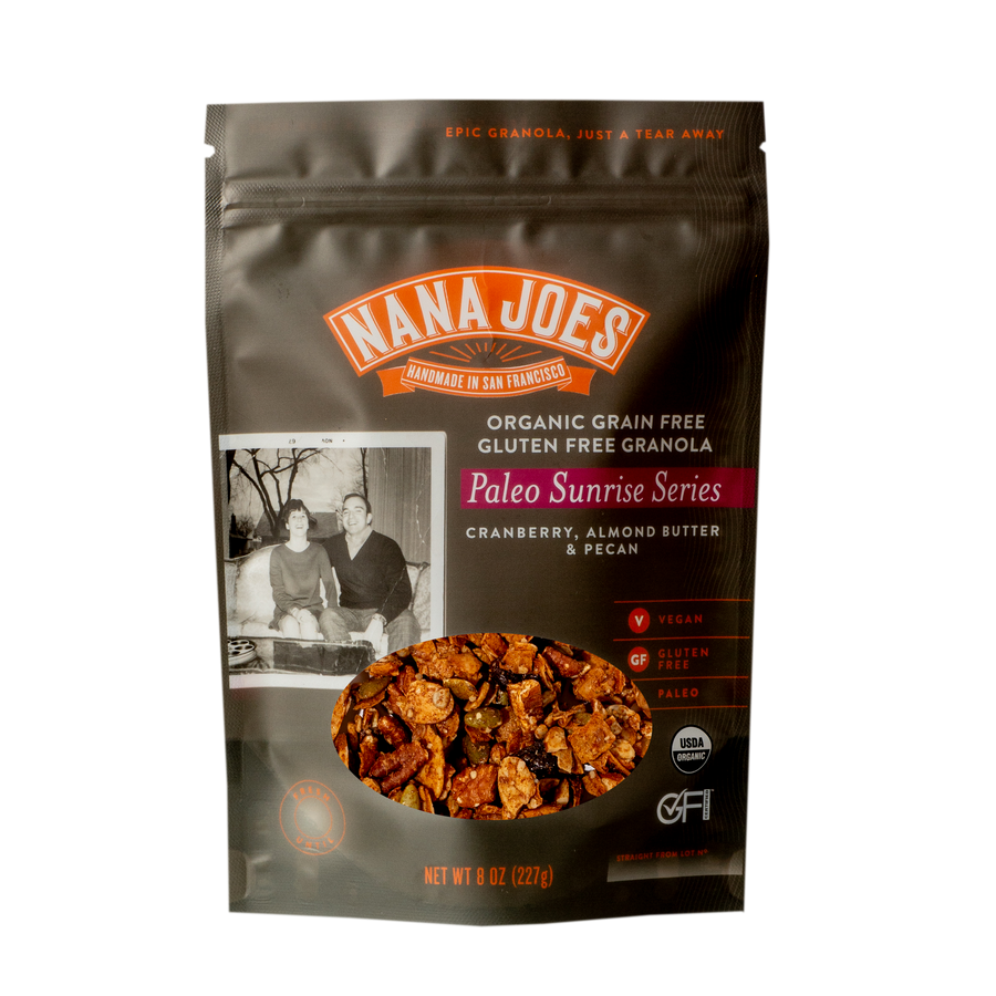 Nana Joes - 'Paleo Sunrise Series' Organic Granola Blend w/ Cranberry (8OZ)