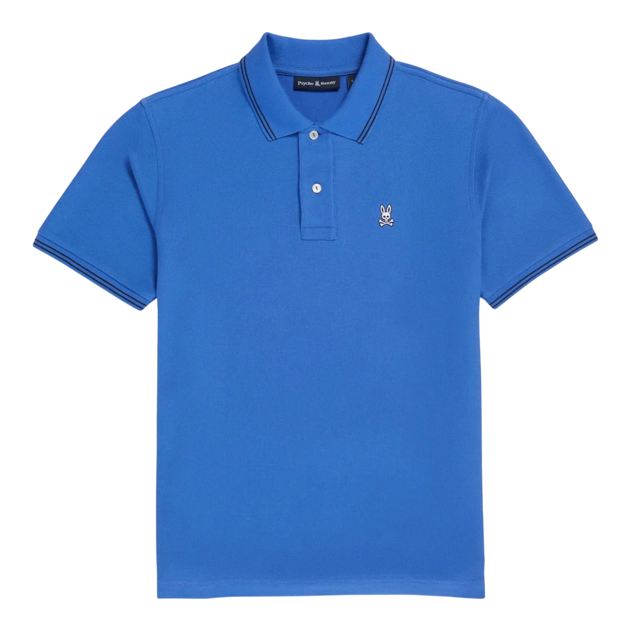 Psycho Bunny Logan Men Polo Shirt Dazzling Blue