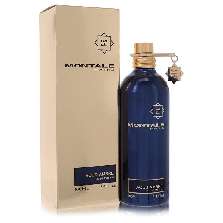 Montale Aoud Ambre by Montale Eau De Parfum Spray 3.4 oz