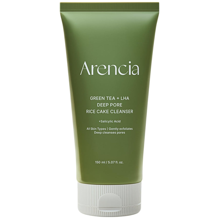 Green Tea + LHA Deep Pore Rice Cake Cleanser