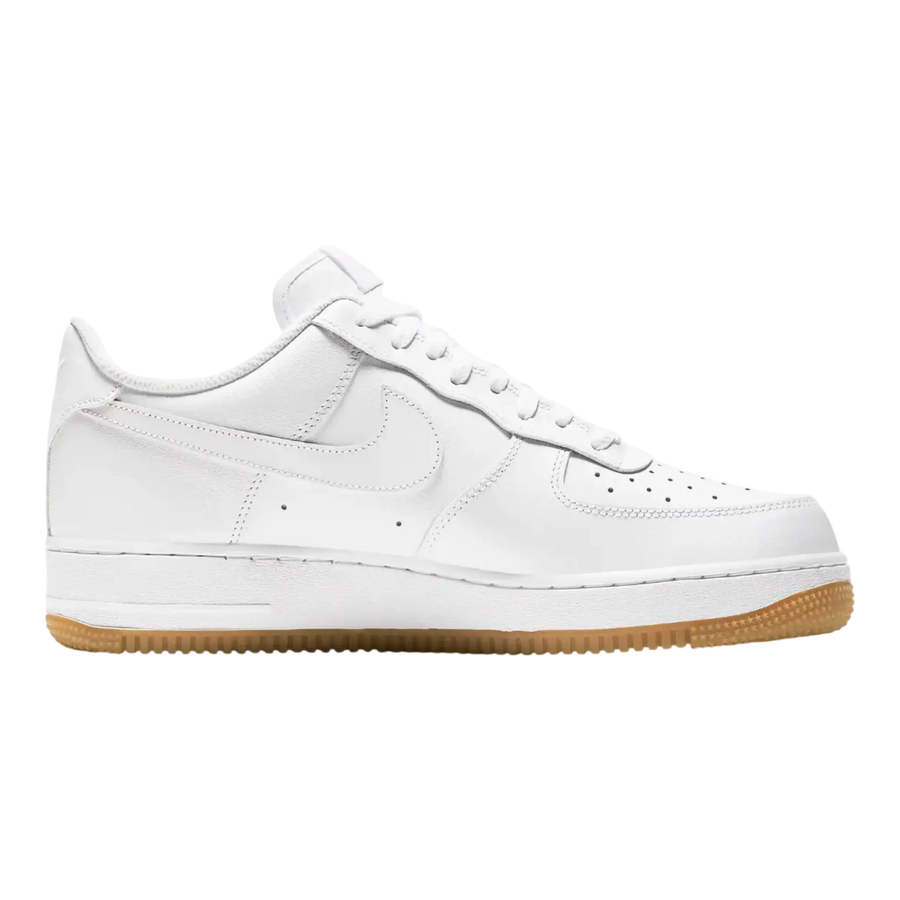 Nike Air Force 1 '07 Men Sneakers White/Gum Leather Low Top