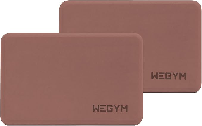 Yoga blocks with Anti - Slip, Comfortable Grip, Sturdy Sides for Secure Workouts at Home, for Yoga, and Pilate Training