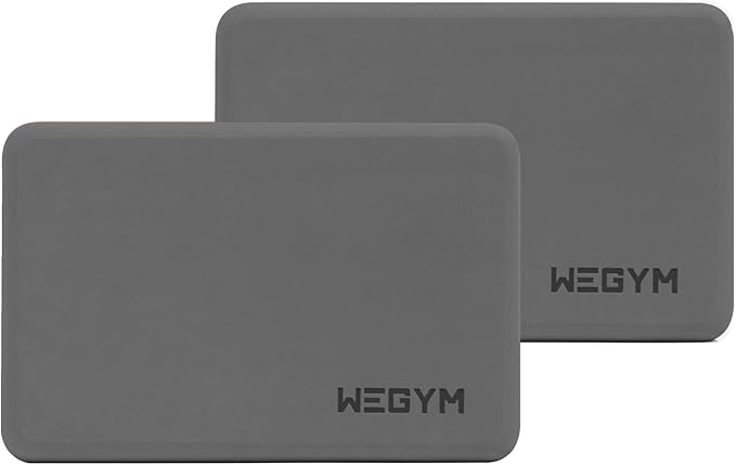 Yoga blocks with Anti - Slip, Comfortable Grip, Sturdy Sides for Secure Workouts at Home, for Yoga, and Pilate Training
