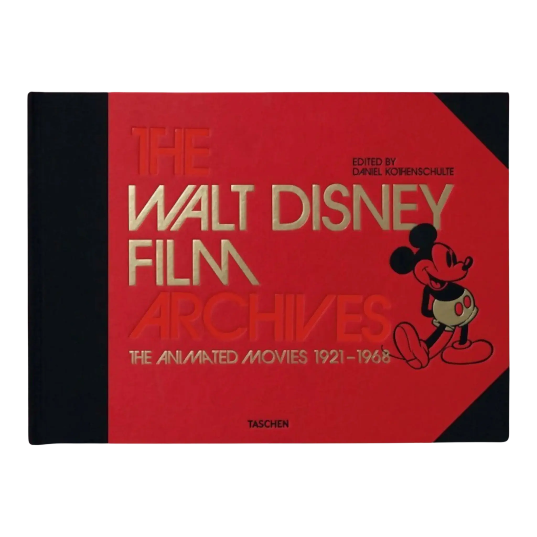Taschen The Walt Disney Film Archives The Animated Movies 1921–1968 Hardcover Book Red