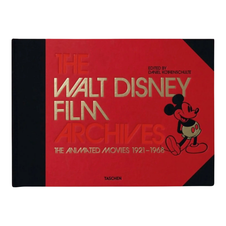 Taschen The Walt Disney Film Archives The Animated Movies 1921–1968 Hardcover Book Red