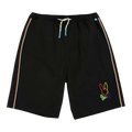 Psycho Bunny Leo Hydrochromic Kids Swim Trunks Black