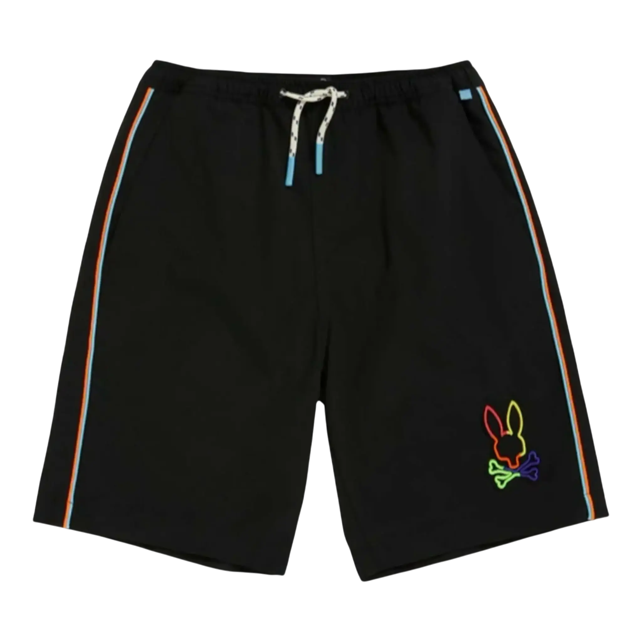 Psycho Bunny Leo Hydrochromic Kids Swim Trunks Black