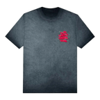 Anti Social Social Club New & Gone Men T-Shirt Black Mineral Wash