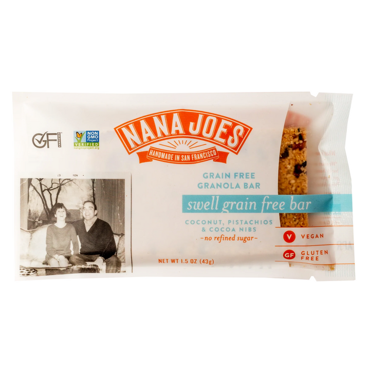 'Coconut, Pistachios & Cocoa Nibs' Grain-Free Granola Bar (1.5OZ)