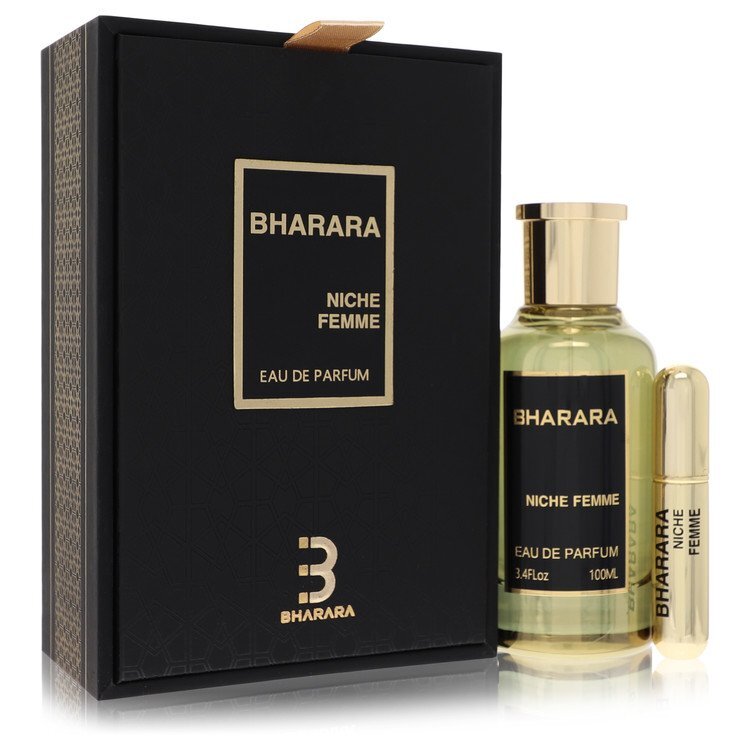 Bharara Niche Femme Eau de Parfum Spray + Refillable Travel Spray 3.4 oz
