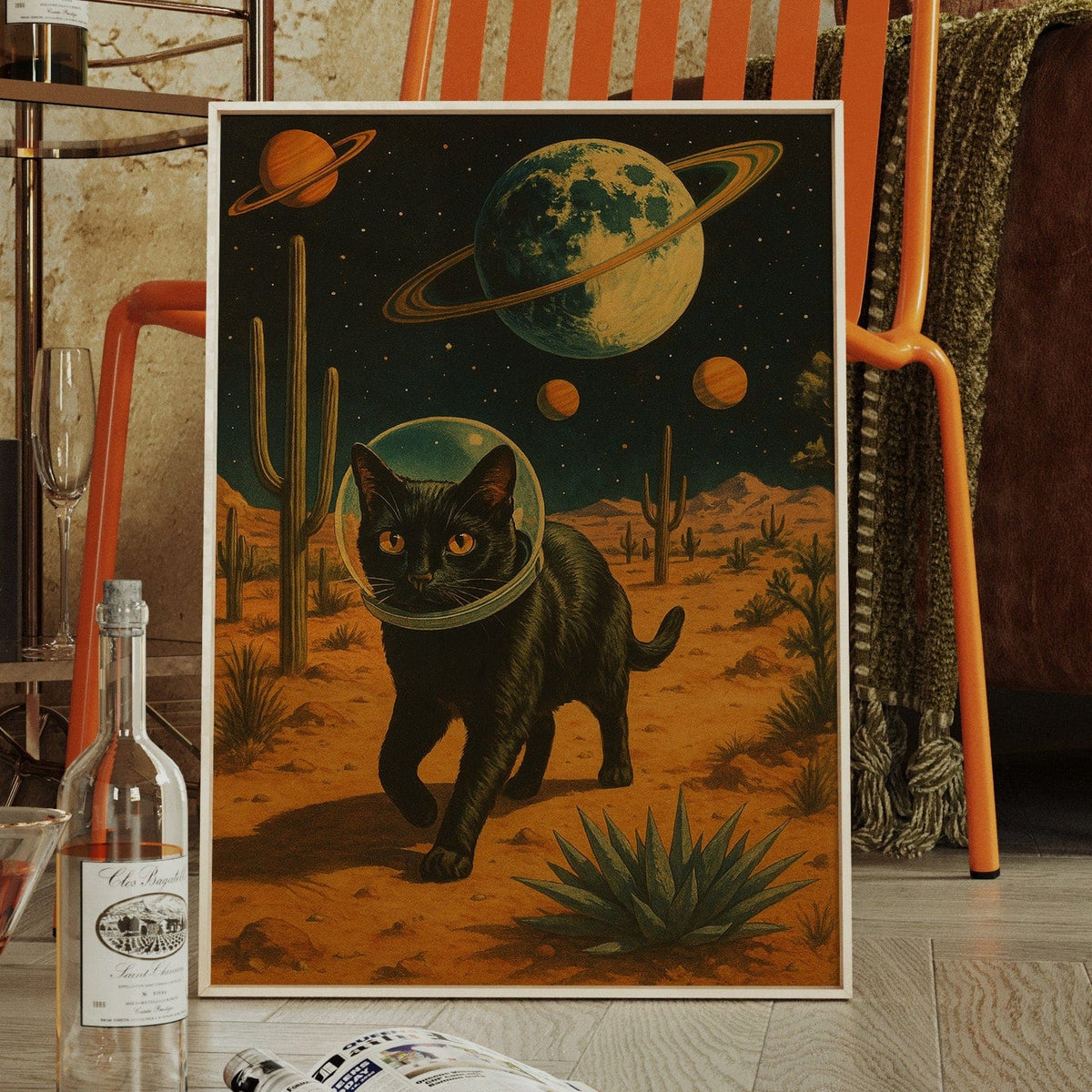 WONDERWALL ‘L’Atelier Fun Collection’ Galactic Drifter – Meow-ter of the Universe