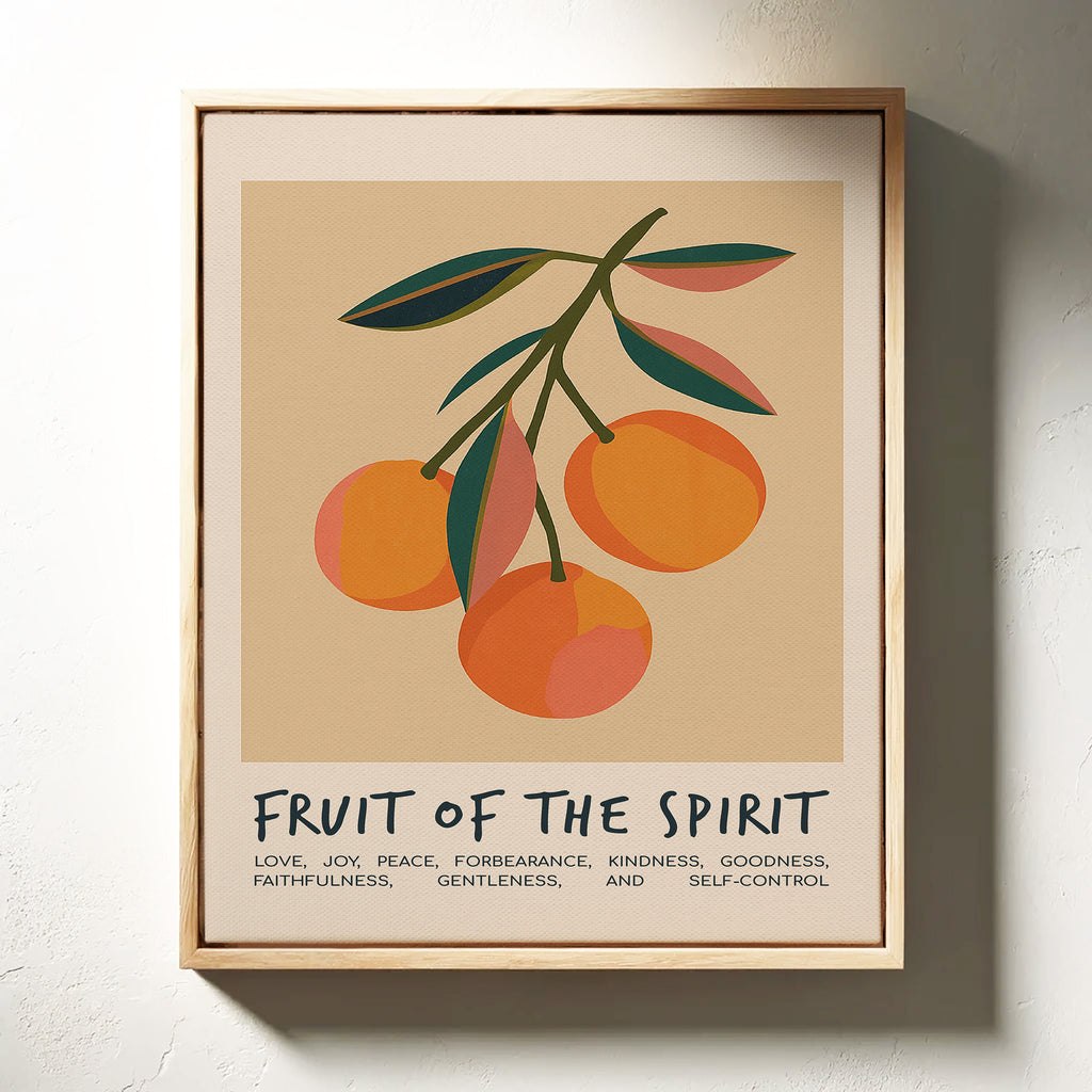 WONDERWALL ‘L’Atelier Fun Collection’ Fruit of the Spirit Citrus Branch Print