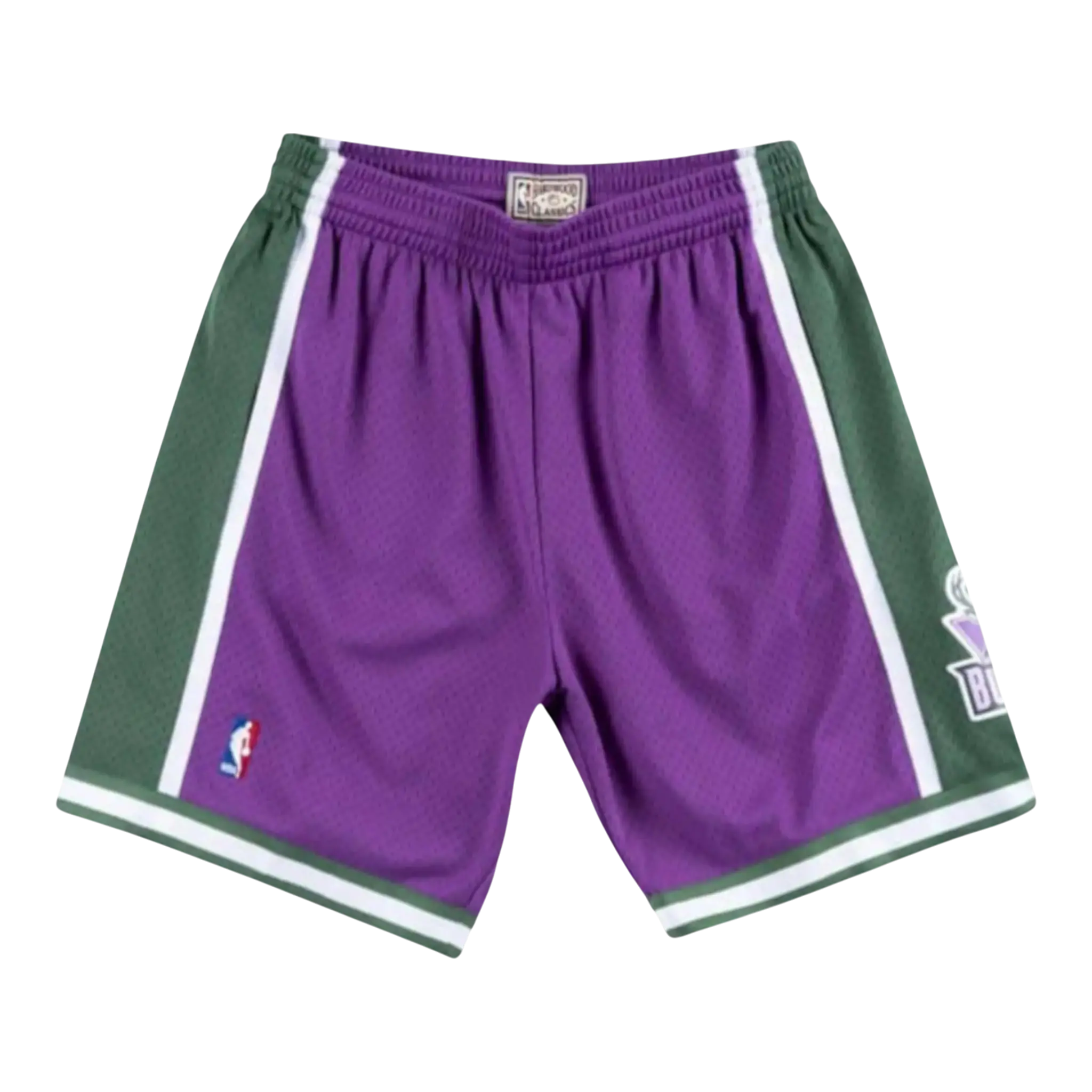 Mitchell & Ness NBA Swingman Milwaukee Bucks Road 2000-01 Men Shorts Purple
