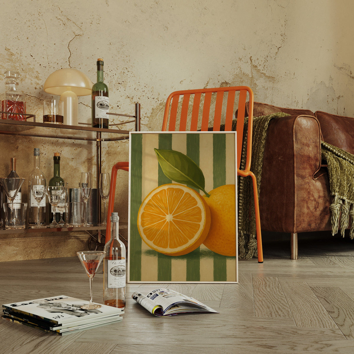 WONDERWALL 'L’Atelier Fun Collection' Citrus Club – Juicy but Classy
