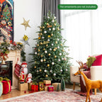 WONDERWALL ‘Noël DuBois’ 7 ft Unlit Artificial Christmas Tree with 1,260 Mixed Tips