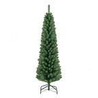WONDERWALL ‘Noël DuBois’ Unlit Pencil Artificial Christmas Tree with Memory-Wire Branches — Multiple Sizes