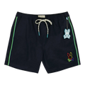 Psycho Bunny Leo Hydrochromic Men Swim Trunks Navy