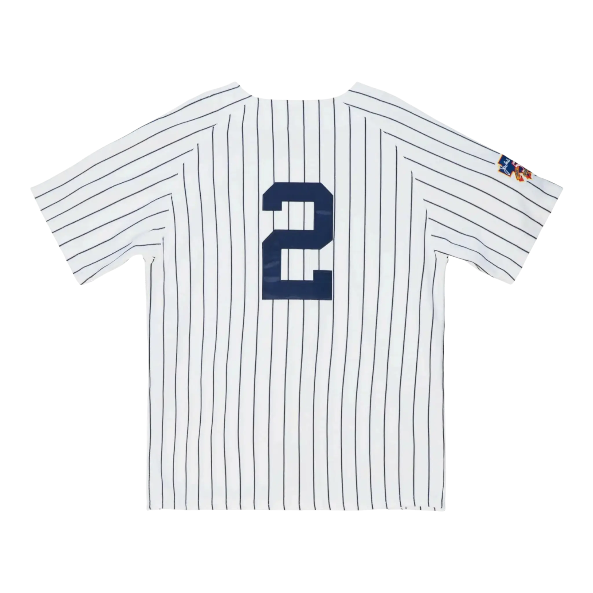 Mitchell & Ness Authentic New York Yankees 1997 Derek Jeter Men Baseball Jersey White/Navy Pinstripe