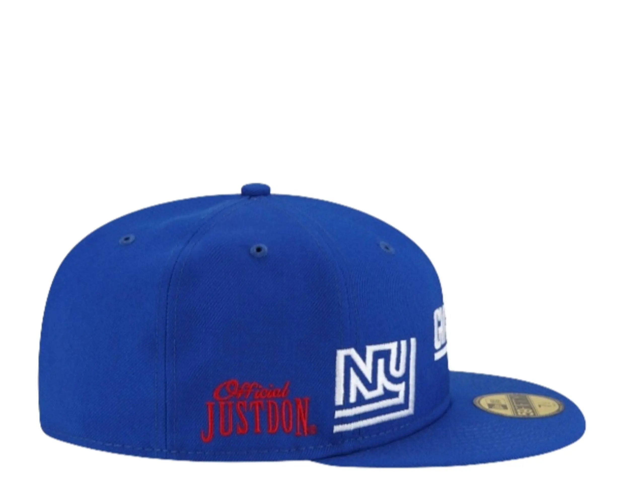 New Era x Just Don 59Fifty Men New York Giants Fitted Hat Navy