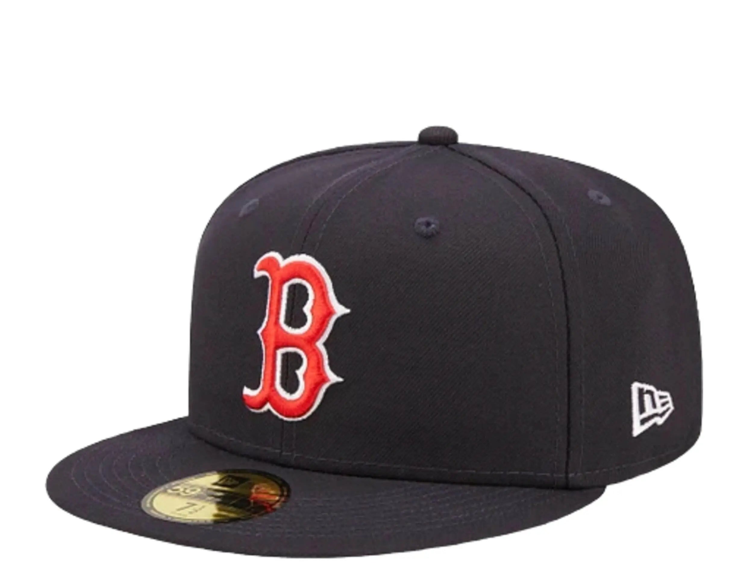 New Era 59Fifty MLB Boston Red Sox Cloud Icon Fitted Hat Navy